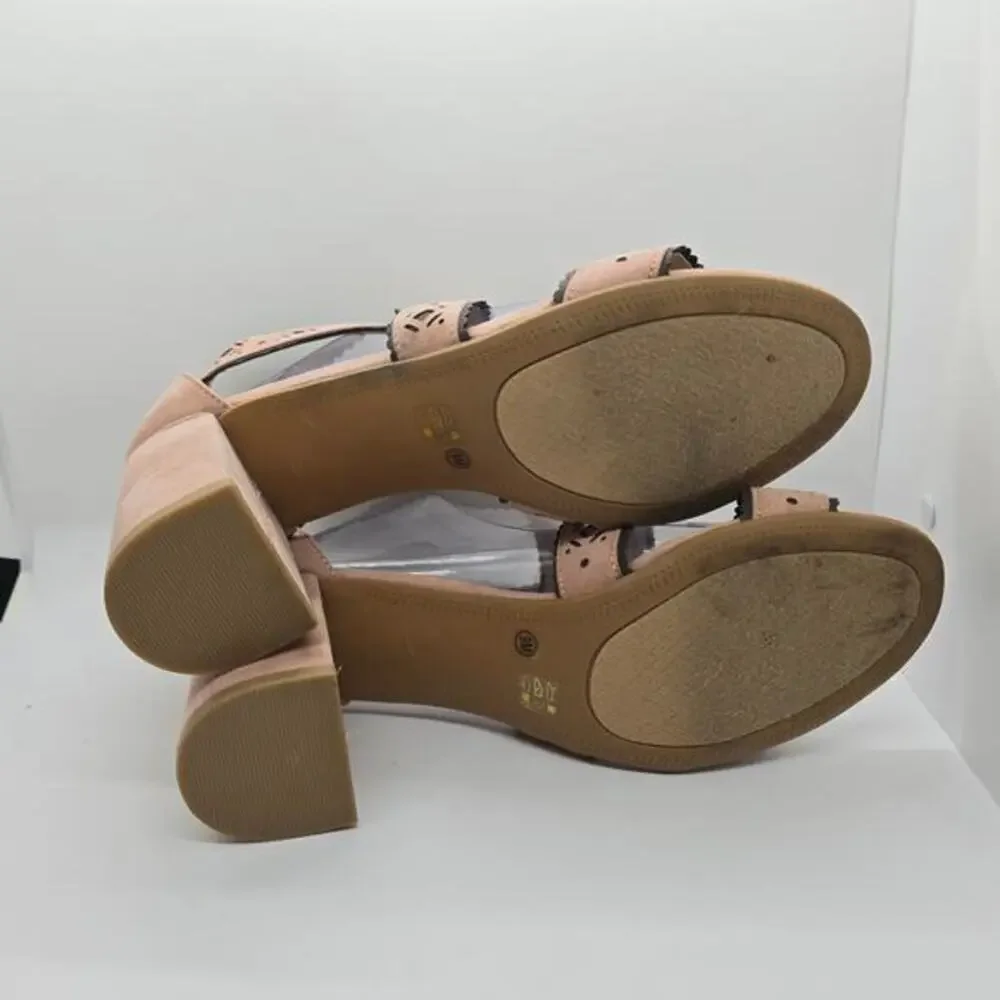 CL by Laundry Block‎ Heels-Blush-Women's 9